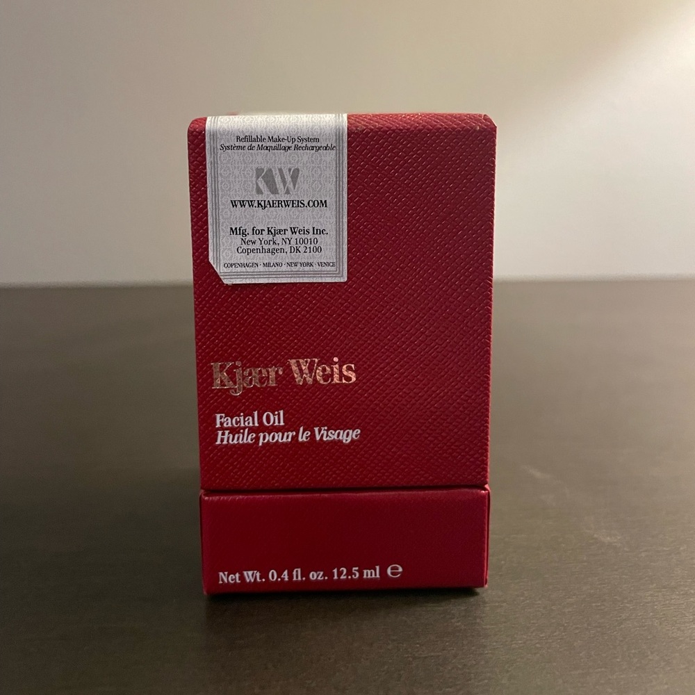 Kjaer Weis The Beautiful Oil Facial Oil .4 fl oz 12.5 ml Travel Size NIB Sealed